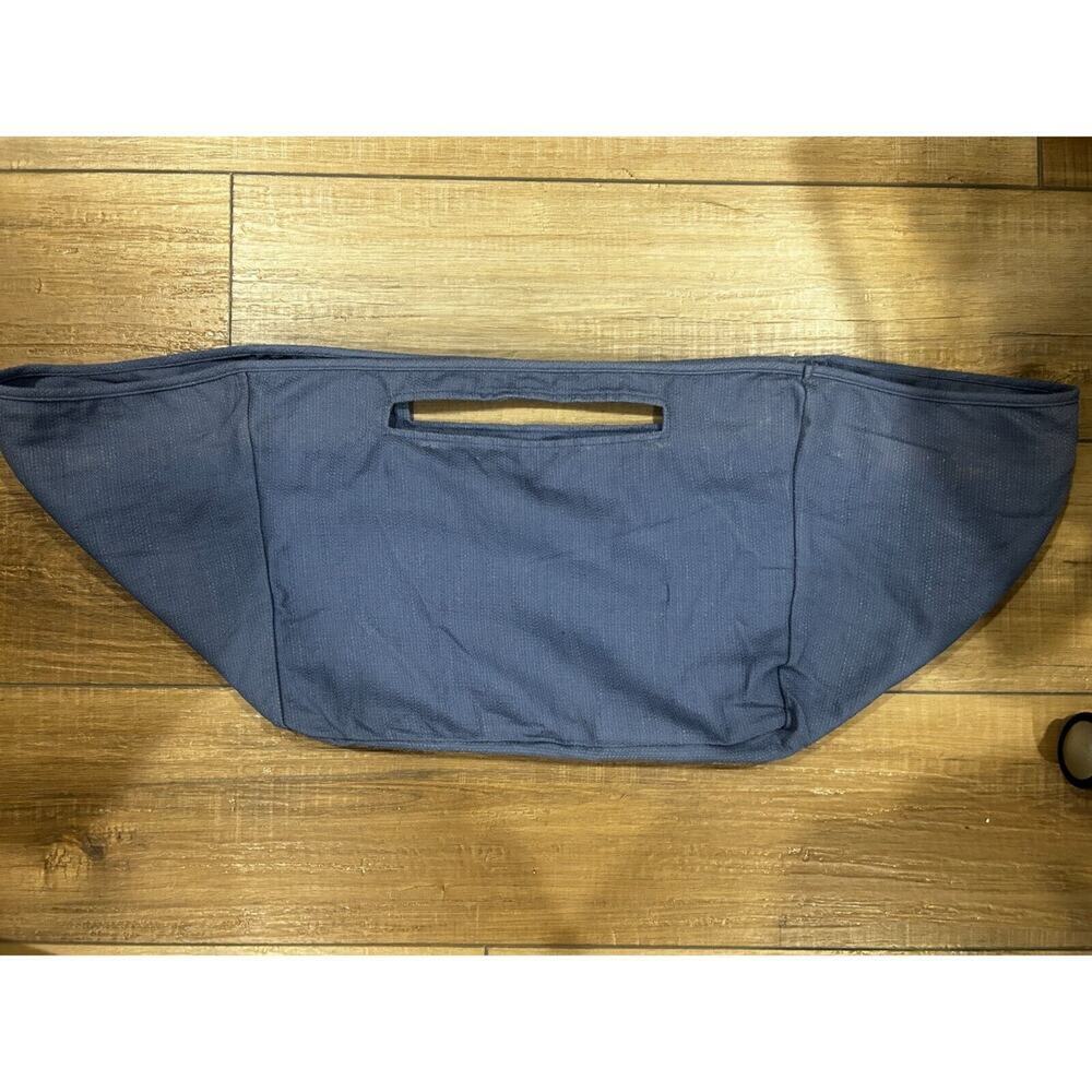 Longaberger MEDIUM WASH DAY BASKET Liner CORNFLOWER BLUE square